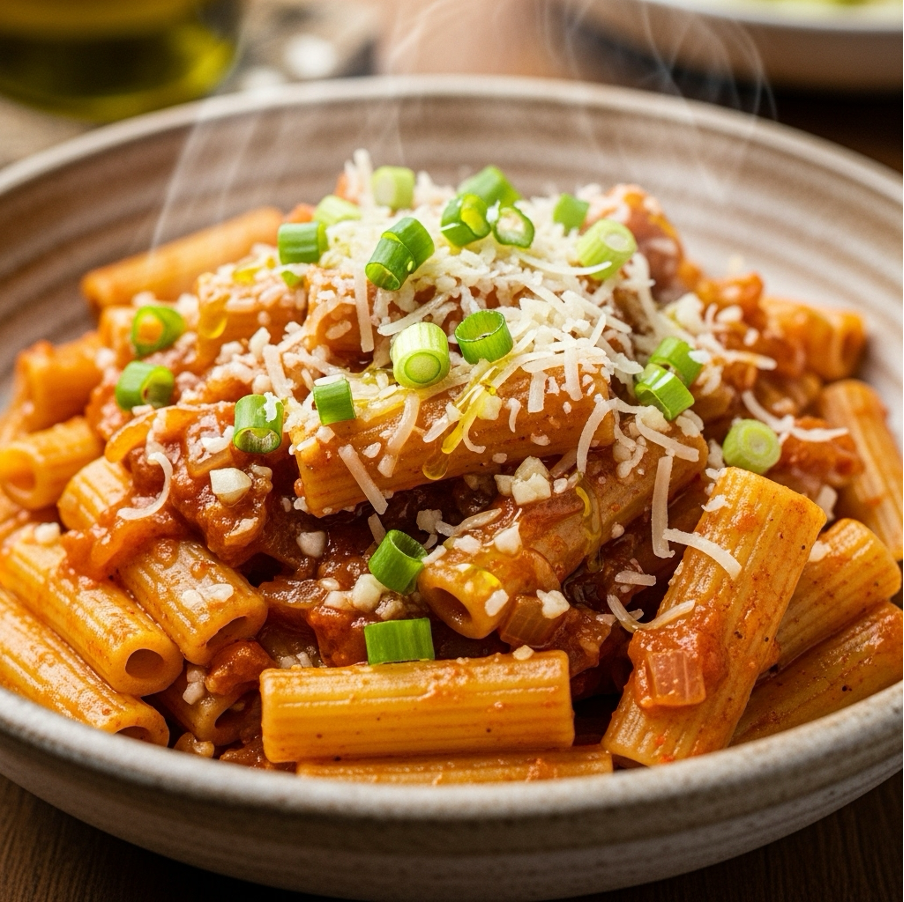 Gochujang Rigatoni